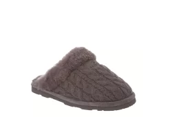 Bearpaw Womens Effie Slipper - Dark Grey
