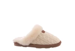 Bearpaw Womens Effie Slipper - Natural -women's shoes US 01 100213 01