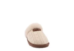 Bearpaw Womens Effie Slipper - Natural -women's shoes US 01 100213 02