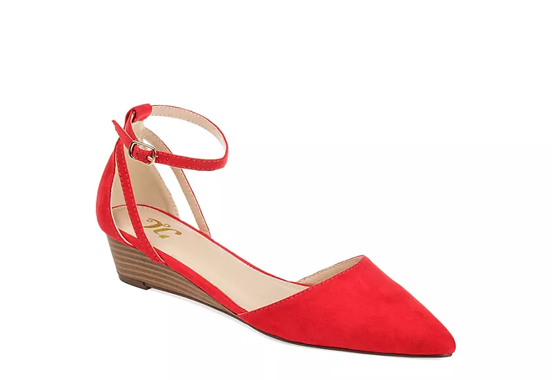 Journee Collection Womens Arkie Pump - Red 3 Journee Collection Womens Arkie Pump - Red