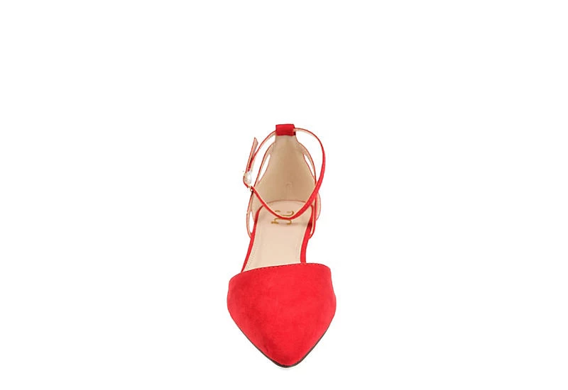 Journee Collection Womens Arkie Pump - Red 5 Journee Collection Womens Arkie Pump - Red - Image 3