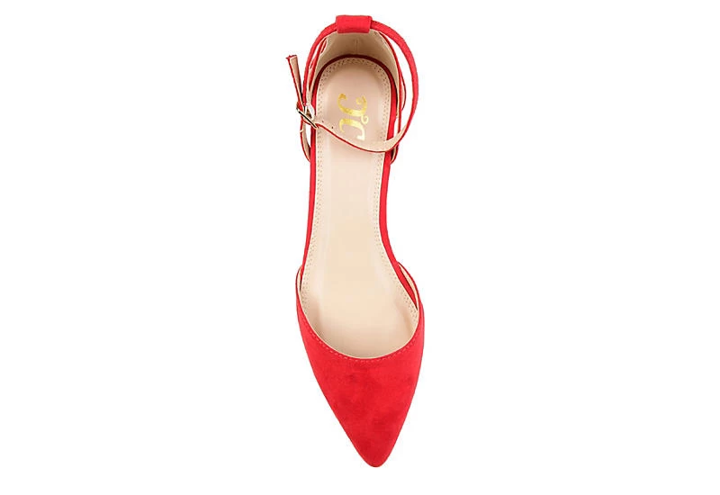 Journee Collection Womens Arkie Pump - Red 8 Journee Collection Womens Arkie Pump - Red - Image 6