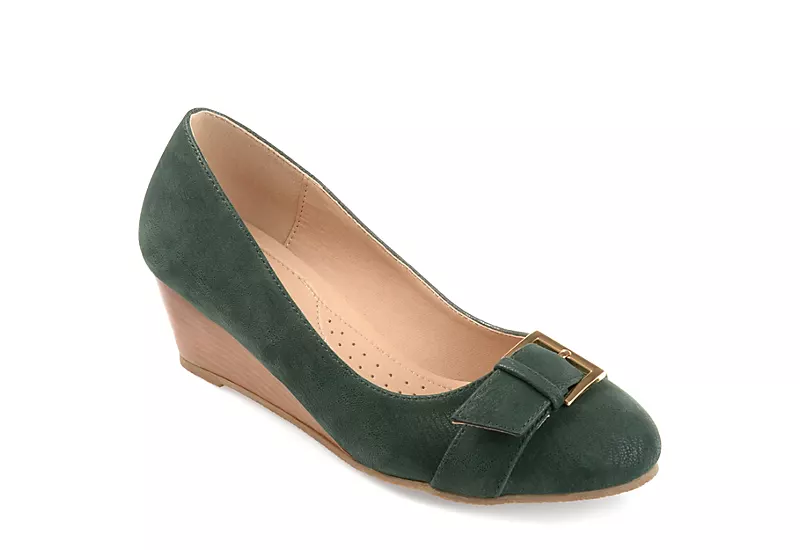 Journee Collection Womens Graysn Pump - Green 3 Journee Collection Womens Graysn Pump - Green