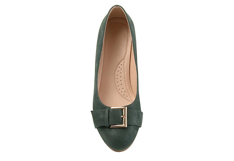 Journee Collection Womens Graysn Pump - Green 8 Journee Collection Womens Graysn Pump - Green - Image 6