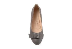 Journee Collection Womens Graysn Pump - Grey -women's shoes US 01 102245 05