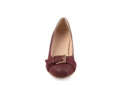 Journee Collection Womens Graysn Pump - Wine -women's shoes US 01 102246 02