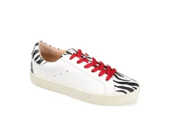 Journee Collection Womens Erica Sneaker - Zebra