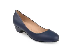 Journee Collection Womens Saar Pump - Navy