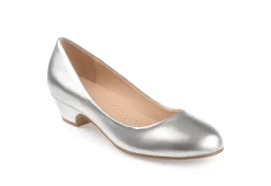 Journee Collection Womens Saar Pump - Silver