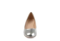Journee Collection Womens Saar Pump - Silver -women's shoes US 01 103359 02