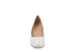 Journee Collection Womens Saar Pump - White 11 Journee Collection Womens Saar Pump - White -women's shoes US 01 103360 02
