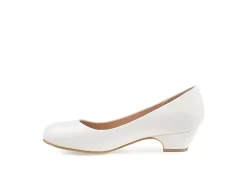 Journee Collection Womens Saar Pump - White 12 Journee Collection Womens Saar Pump - White -women's shoes US 01 103360 03