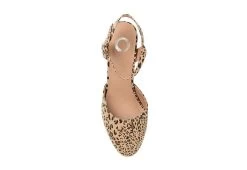 Journee Collection Womens Roslynn Platform Pump - Leopard -women's shoes US 01 103526 05