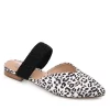 Journee Collection Womens Roxeene Flat - Leopard