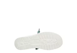 Heydude Womens Wendy Slip On Sneaker - Turquoise -women's shoes US 01 103609 06