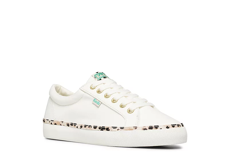 Keds Womens Jump Kick Sneaker - Off White 3 Keds Womens Jump Kick Sneaker - Off White
