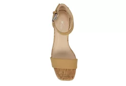 Xappeal Womens Amora Wedge Sandal - Tan -women's shoes US 01 105214 05