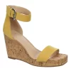 Xappeal Womens Amora Wedge Sandal - Yellow -women's shoes US 01 105215 00