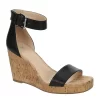 Xappeal Womens Amora Wedge Sandal - Black 1 Xappeal Womens Amora Wedge Sandal - Black -women's shoes US 01 105217 00