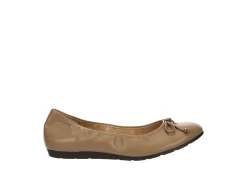Mootsies Tootsies Womens Cameo Flat - Camel -women's shoes US 01 105356 01