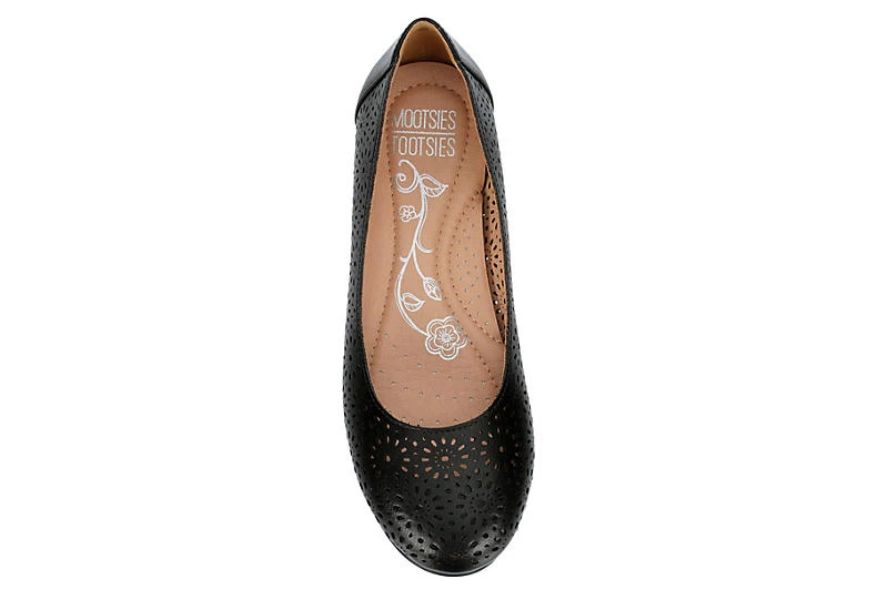 Mootsies Tootsies Womens Belva Flat - Black 8 Mootsies Tootsies Womens Belva Flat - Black - Image 6