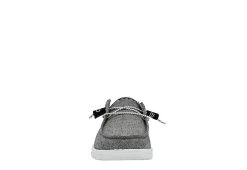 Heydude Womens Wendy Slip On Sneaker - Dark Grey -women's shoes US 01 105628 02