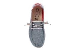 Heydude Womens Wendy Slip On Sneaker - Denim -women's shoes US 01 105641 04