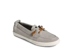 Sperry Womens Lounge Away 2 Boat Shoe - Grey