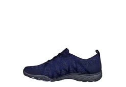 Skechers Womens Breathe Easy Infi-knity Slip On Sneaker - Navy -women's shoes US 01 105668 02