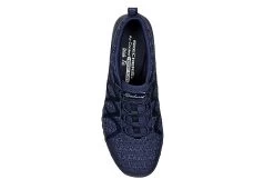Skechers Womens Breathe Easy Infi-knity Slip On Sneaker - Navy -women's shoes US 01 105668 03