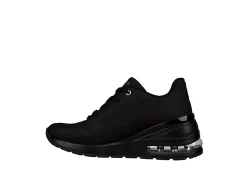 Skechers Womens Million Air Elevated Air Sneaker - Black -women's shoes US 01 105671 02