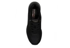 Skechers Womens Million Air Elevated Air Sneaker - Black -women's shoes US 01 105671 03