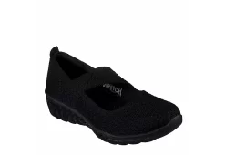 Skechers Womens Uplifted Slip On Sneaker - Black