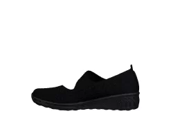 Skechers Womens Uplifted Slip On Sneaker - Black -women's shoes US 01 105678 02