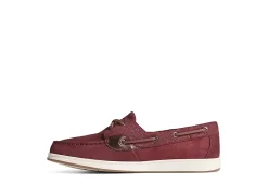 Sperry Womens Coastfish 2-eye Boat Shoe - Burgundy -women's shoes US 01 105707 02