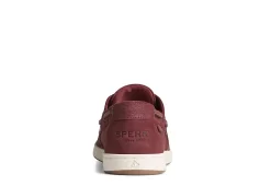 Sperry Womens Coastfish 2-eye Boat Shoe - Burgundy -women's shoes US 01 105707 03