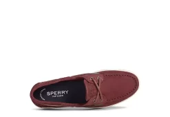Sperry Womens Coastfish 2-eye Boat Shoe - Burgundy -women's shoes US 01 105707 04