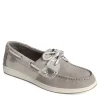 Sperry Womens Coastfish 2-eye Boat Shoe - Pale Grey -women's shoes US 01 105709 00