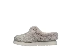 Skechers Womens Keepsakes Ice Angel Slipper - Brown -women's shoes US 01 105824 02