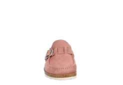 Birkenstock Womens Buckley Clog - Pink -women's shoes US 01 105829 02