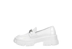 Steve Madden Womens Trifecta Loafer - White 12 Steve Madden Womens Trifecta Loafer - White -women's shoes US 01 105877 03