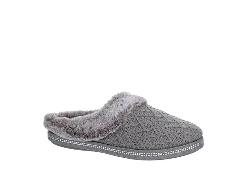 Skechers Womens Cozy Campfire Home Essential Slipper - Grey 3 Skechers Womens Cozy Campfire Home Essential Slipper - Grey