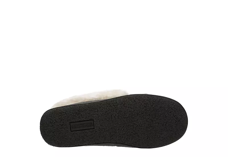 Minnetonka Womens Jessica Trapper Slipper - Dark Grey 9 Minnetonka Womens Jessica Trapper Slipper - Dark Grey - Image 7