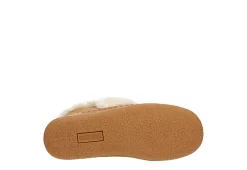 Minnetonka Womens Jule Bootie Slipper - Tan -women's shoes US 01 106042 06