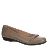 Lauren Blakwell Womens Eliana Flat - Taupe
