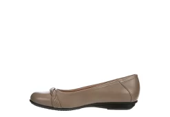 Lauren Blakwell Womens Eliana Flat - Taupe -women's shoes US 01 106075 03