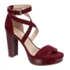 Limelight Womens Lainey Platform Sandal - Wine -women's shoes US 01 106134 00