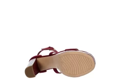 Limelight Womens Lainey Platform Sandal - Wine -women's shoes US 01 106134 06