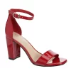 Michael By Michael Shannon Womens Stella Sandal - Red -women's shoes US 01 106151 00
