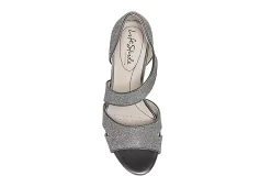 Lifestride Womens Mega Platform Sandal - Pewter -women's shoes US 01 106179 05